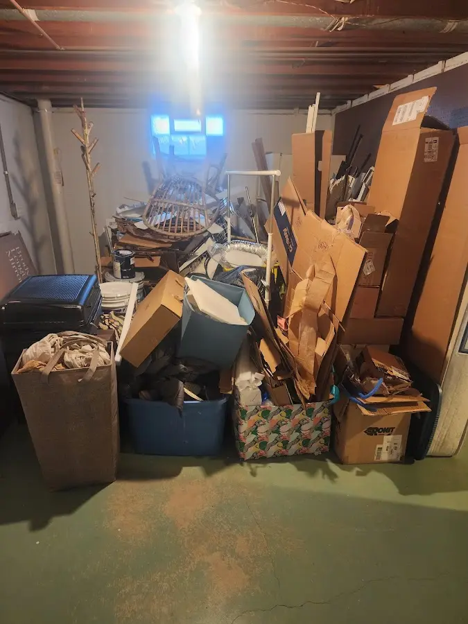 Roll-off dumpster container at job site for Construction Dumpster Rental in Georgetown